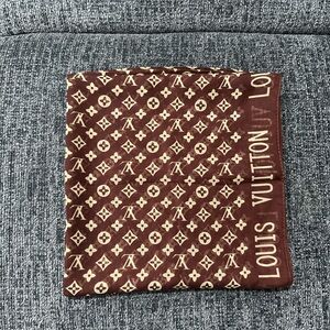 LV silk scarf